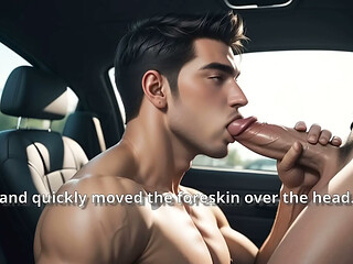 Friend'_s Delicious Dick - Gay Porn Audio Story (AI Pics)