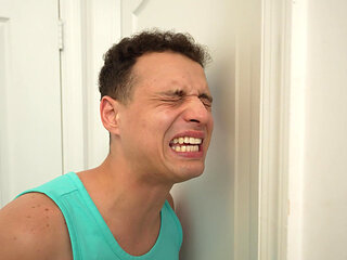 Let Me in the Bathroom. Its Urgent! W Busty Redhead Jessica Aaren