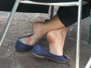 Shoeplay bailarinas azules