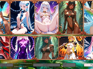 Battle Babes Hentai JOI - Uncensored Waifu Cum Tribute in 4K 60FPS ft. Kaelia the Shadow Assassin! Full H-Game on Steam!