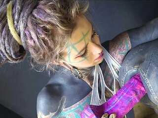 Trans Lily Lu likes to be a good sissy for Anuskatzz