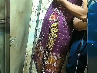 Busty Wife Enjoy with Electrician