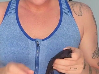 Pussy Juice in Sports Briefs: Nicely Licked