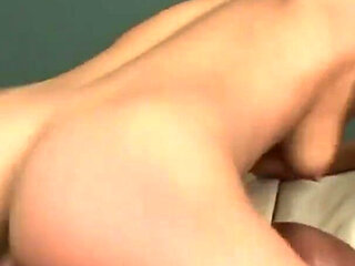 Nikky Thorne sucks and fucks cock in her ass for hot cum