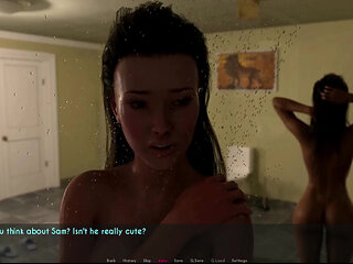 Awam - Day 14 - Free - Ellie and Sophia Showered Together.
