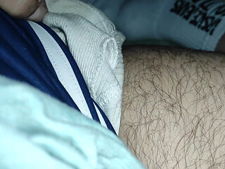 Sock Are Wet and Smelly, Dj-bro Like to Piss on It and Playing Infront of the Mirror