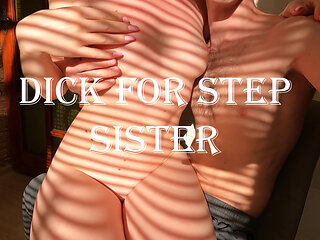 Sexy stepsister sat on top of me and fucked me