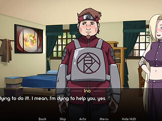 Ino and Choji Having Intense Anal