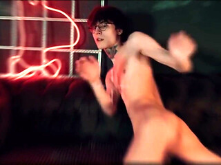 Naked Guy Spanking His Ass