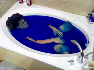 ultimate blue slime bath