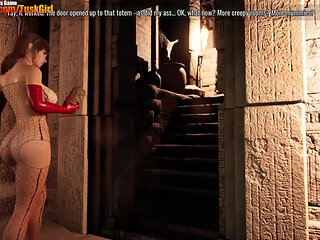 Tomb Rider Lara Craft Parody Porn Game Play Part 07