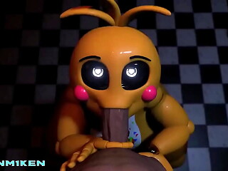 Toy chica love taste fellatio