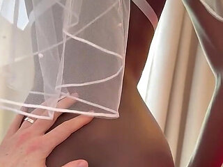 First Night with a Petite Ebony Wife