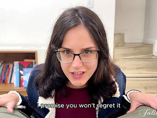 Shamelesscouple Stepdaughter Sucks Stepdad's Big Cock Deep Throat Cum Swallow POV