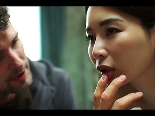 Cute Asian Kpop Idol Drooling Precum - Japanese Girl Freeze Facefucked