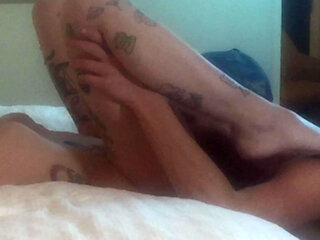 Eating Petite Tatted Teen's Pussy - Compilation 4