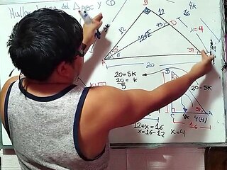 Teacher teaches, uniform, amateur