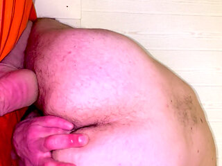 Vibrator Plug, Ass and Feet