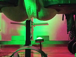 Dominatrix Eva Latex Solo Facesitting Femdom Panties Big Ass MILF BDSM Fetish Hot Heels Gonzo White Pvc Dress