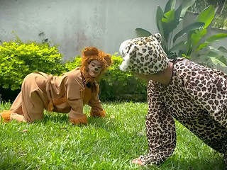 Natgio Mix Lion and Leopard Wild Sex Game
