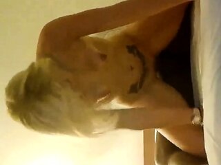 Blonde Amateur Girl's Interracial Motel Adventure