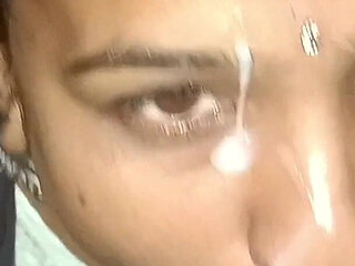 Dirty Blowjob Completion and Cum in Mouth and Cum on Face with Dirty Cumshot
