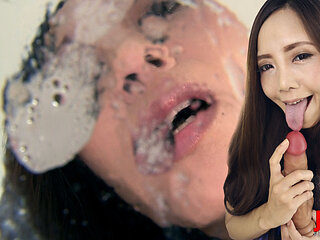 Get Out, Tourist. This Is for Saliva Junkies Only. Koyuki Amano Spits Thick, Sour Filth That Clings, Stinks, and Drips for You