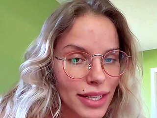 Blonde Teen Solo Masturbating On Webcam