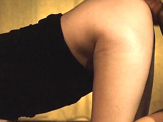 Sex on the Floor with a Busty Young Wife