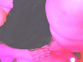 Kinky goth slut squirts everywhere, tastes herself and licks it off the floor