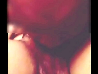 Homemade: Licking her hairy pussy