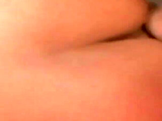 Beautiful blonde babe gets fucked from behind by big cock