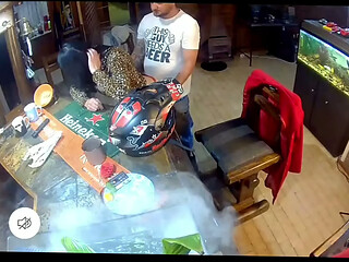 Caught my wife fucking a bike rider on the RING camera