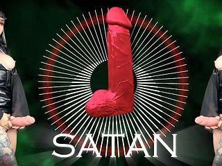 Satan's Demonic Dildo - a Wicked Halloween Ritual: Hands Free Anal Orgasm - Hfo