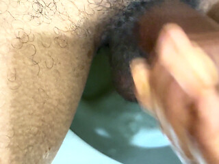 Indian boy masterbation in a room  with his big dick