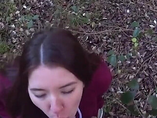 Hot Body 18 Teen Gets Fucked in the Fruit Forest - Outdoor Risky Sex