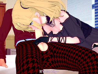 Ani Grok Invites me to her house for a Blowjob