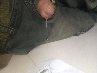 Jerked Off in My Hand, Then Pushed the Cum Deep into My Ass