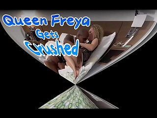 PAWG Queen Freya takes on hottie D Crush