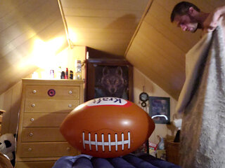 Fucking the Inflatable football