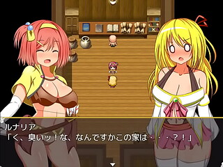 (  18 ) H RPG Games Semen Sucking! Half-angel Lunaria #1