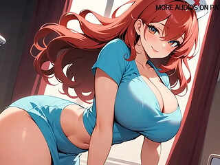 ASMR Redhead Nurse Cleans You Up with Gentle Yet Naughty Sounds