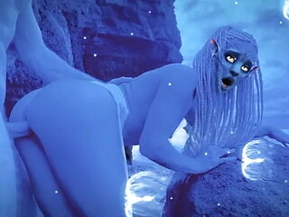 Naughty Side of Pandora  Avatar got Creampied
