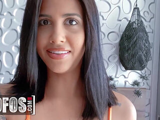 MOFOS - Banging Hot Yorgelis Carrillo Moans Loudly And Talks Dirty To Mark And She Swallows His Cock Deeply