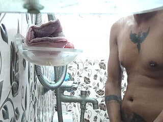 Wet, messy strokes. building up till I can't hold it anymore