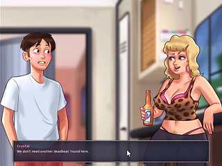 Summertime saga - Miss dewitt gave me a blowjob.