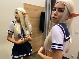 I Think I'm Very Cute in the Image of a Fairy Student Girl
