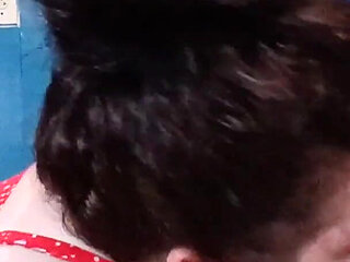 Sucking and Deepthroat That Big Long Dick with Style