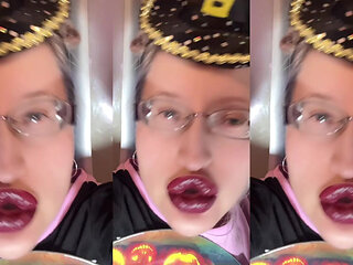 Glasses Pressed to Your Forehead - Asmr Into My Femme Clip by Findom Goaldigger