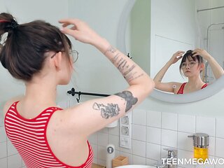 Orgasming in the Shower